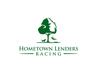 Hometown Lenders Racing logo design by oke2angconcept