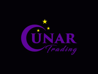 Lunar Trading logo design by aryamaity
