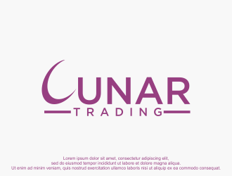 Lunar Trading logo design by bebekkwek
