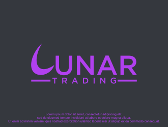 Lunar Trading logo design by bebekkwek