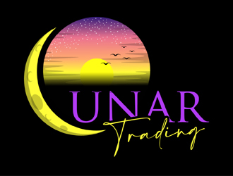 Lunar Trading logo design by MAXR