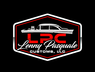 LENNY PASQUALE CUSTOMS, LLC logo design by gateout