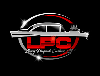 LENNY PASQUALE CUSTOMS, LLC logo design by sakarep