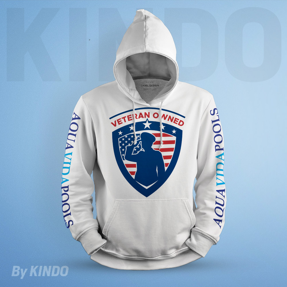 AquaVida Pools logo design by Kindo