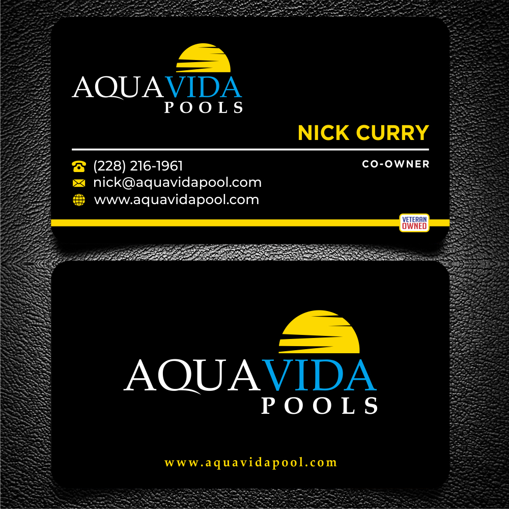 AquaVida Pools logo design by imagine