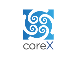 CoreX logo design by WRDY