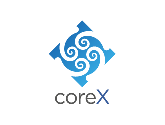 CoreX logo design by WRDY