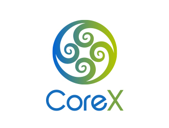 CoreX logo design by adm3