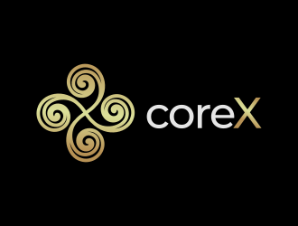 CoreX logo design by falah 7097