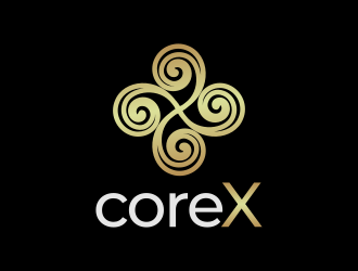CoreX logo design by falah 7097