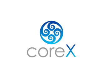 CoreX logo design by bismillah