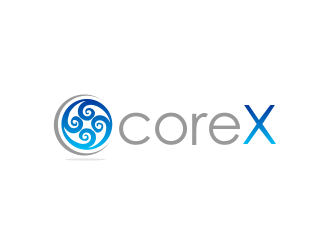 CoreX logo design by bismillah