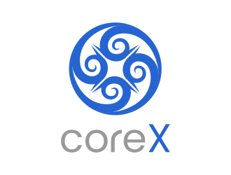 CoreX logo design by yunda