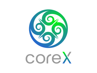 CoreX logo design by yunda