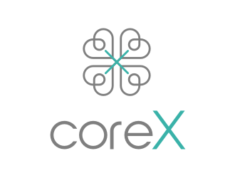 CoreX logo design by Kraken