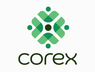 CoreX logo design by nehel