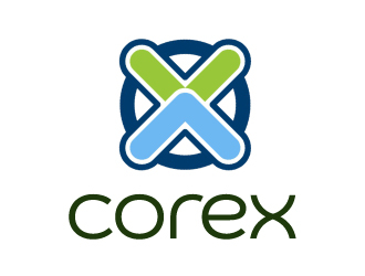 CoreX logo design by nehel