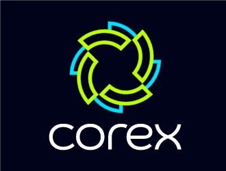 CoreX logo design by nehel