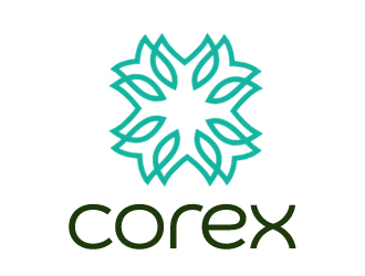 CoreX logo design by nehel