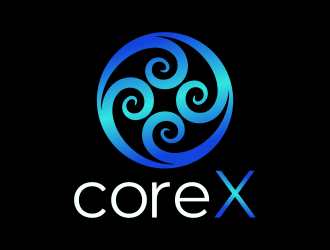 CoreX logo design by berkahnenen