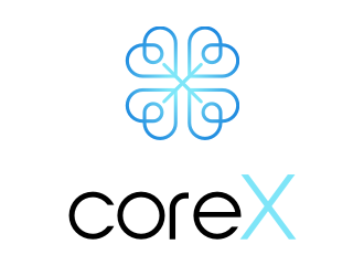 CoreX logo design by Kraken