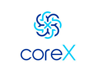CoreX logo design by Kraken