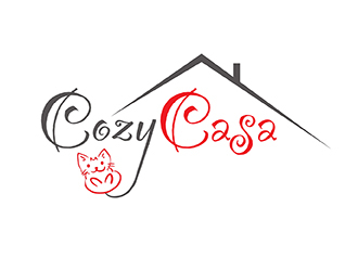 CozyCasa logo design by Godvibes
