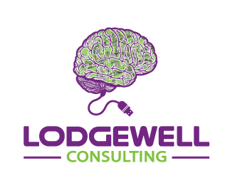 LodgeWell Consulting logo design by Sandip