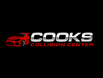 Cooks Collision Center logo design by kunejo