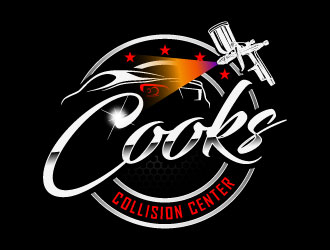 Cooks Collision Center logo design by daywalker
