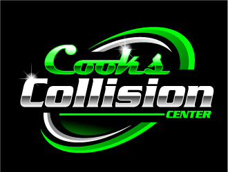 Cooks Collision Center logo design by izimax