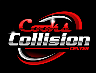 Cooks Collision Center logo design by izimax