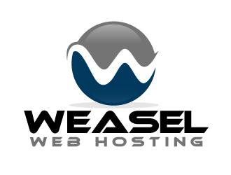 Weasel Web Hosting logo design by ElonStark