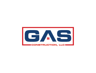 GAS Construction, LLC logo design by yondi