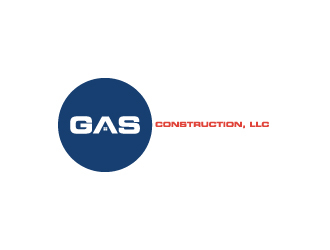 GAS Construction, LLC logo design by yondi
