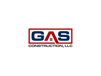 GAS Construction, LLC logo design by RIANW
