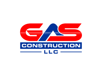 GAS Construction, LLC logo design by bismillah