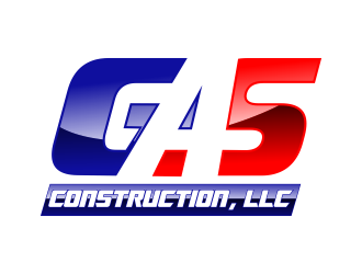 GAS Construction, LLC logo design by bosbejo