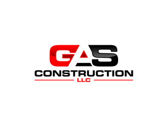 GAS Construction, LLC logo design by meliodas