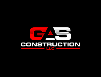 GAS Construction, LLC logo design by meliodas