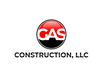 GAS Construction, LLC logo design by meliodas