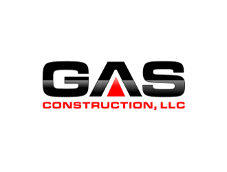 GAS Construction, LLC logo design by Raden79