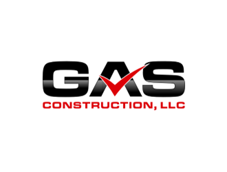 GAS Construction, LLC logo design by Raden79