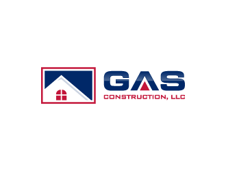 GAS Construction, LLC logo design by pencilhand