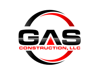 GAS Construction, LLC logo design by Raden79