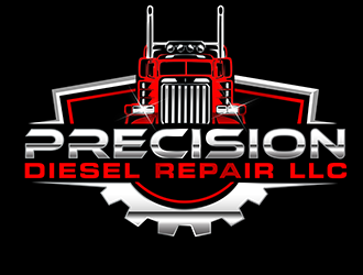 Precision Diesel Repair, LLC logo design by 3Dlogos