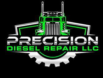 Precision Diesel Repair, LLC logo design by 3Dlogos
