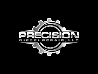 Precision Diesel Repair, LLC logo design by oke2angconcept