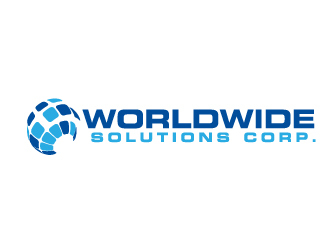 Worldwide Solutions Corp. logo design by jaize