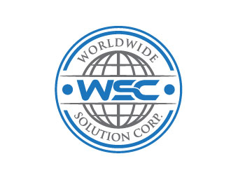 Worldwide Solutions Corp. logo design by bezalel